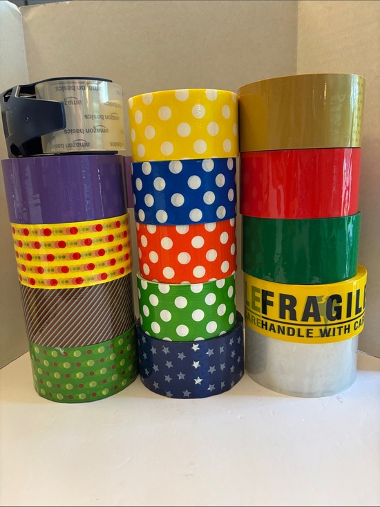 Other - Packaging Tape - Your Choice  up to 60 yards

60 yards